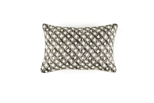 Cuscino Diamond white disco 